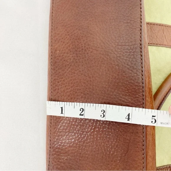 Paul Smith Tan and Brown Canvas Tote Bag - Picture 12 of 13